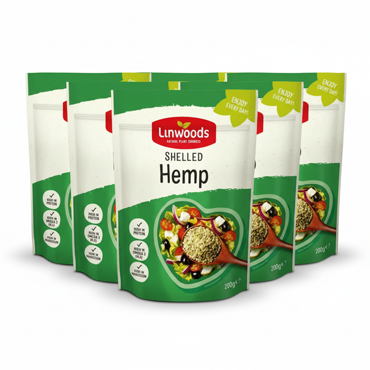 Linwoods Shelled Hemp 200g (Pack of 6)