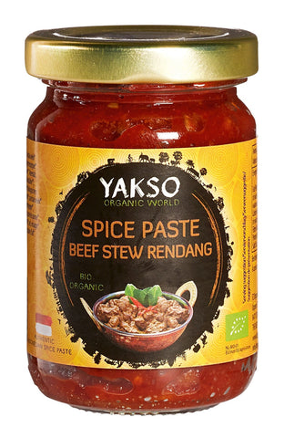 Yakso Rendang Curry Paste Organic 100g (Pack of 6)