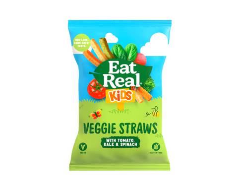 Eat Real Kids Veggie Straws 20g (Pack of 24)