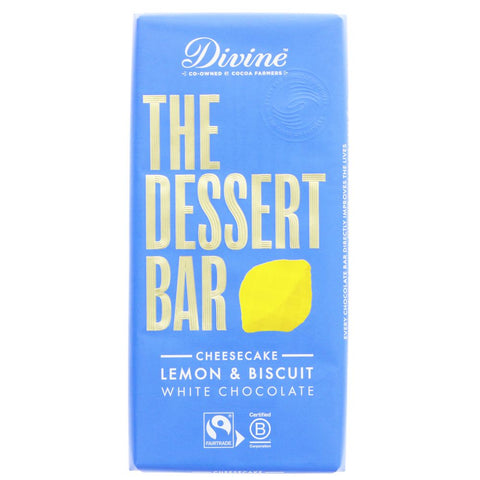 Divine Lemon Cheesecake Bar 180g