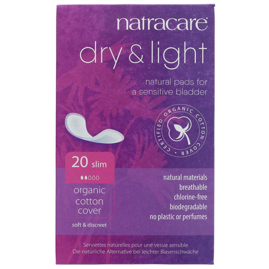 Natracare Dry & Light Incontinence Pads Plus x 16