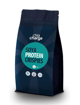 Chia Charge Soya Protein Crispies 250g (Pack of 12)