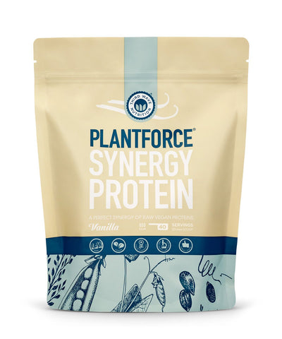 Plantforce Synergy Protein Vanilla - Raw Vegan Proteins  - 800g