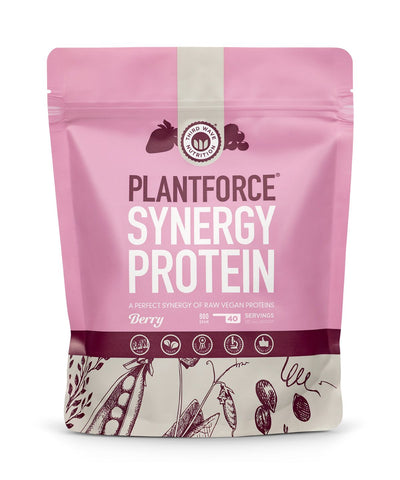 Plantforce Synergy Protein Berry - Raw Vegan Proteins  - 800g