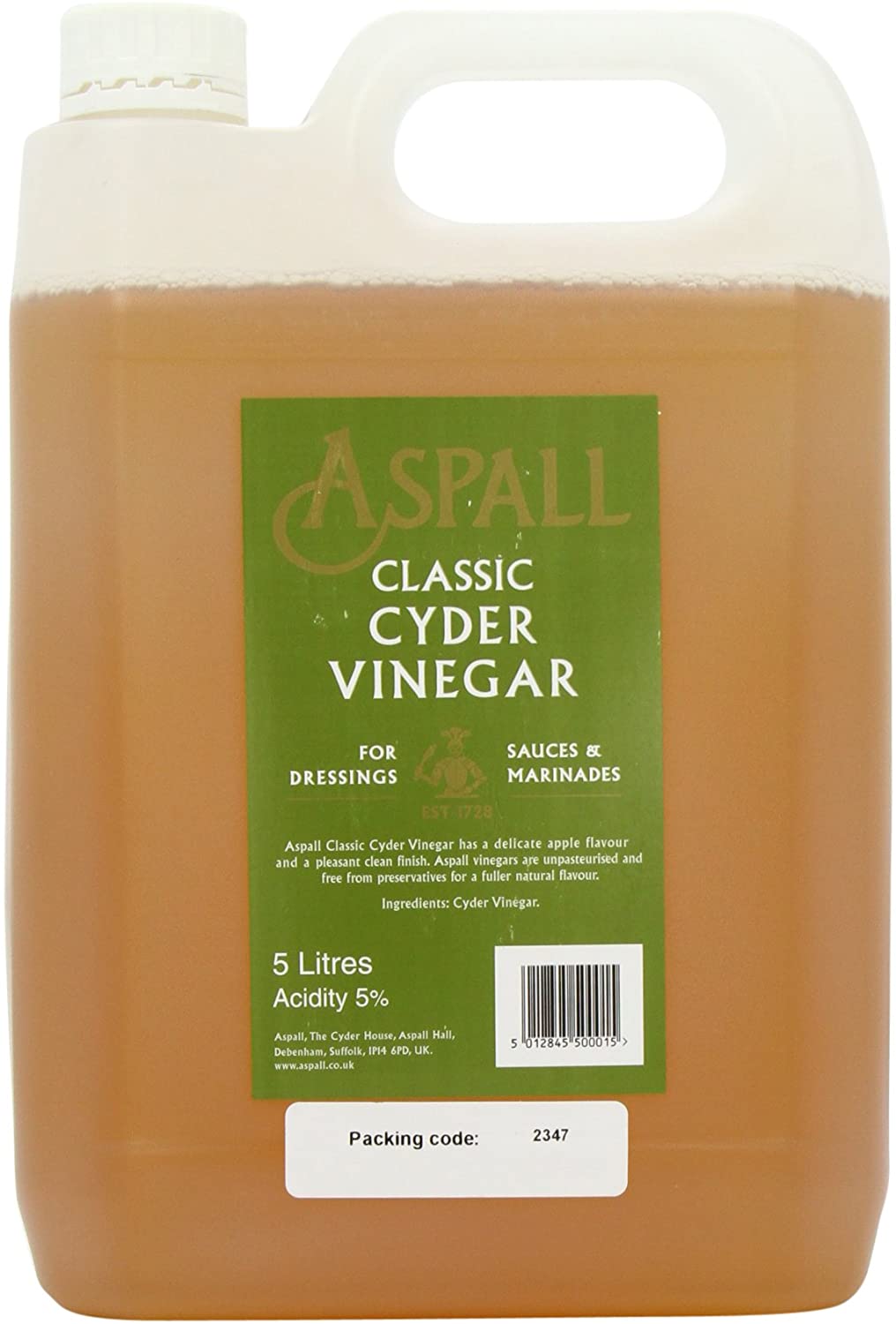 Aspall Cyder Vinegar 5Ltr