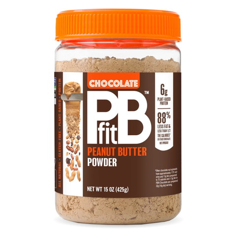 PBfit Chocolate Peanut Butter Powder 425g (Pack of 6)
