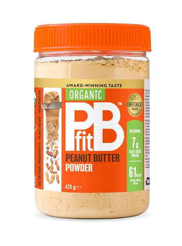 PBfit Organic Peanut Butter Powder 425g (Pack of 6)