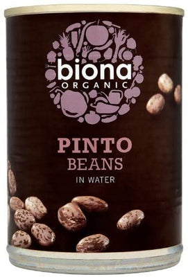 Biona Organic Pinto Beans 400g (Pack of 6)