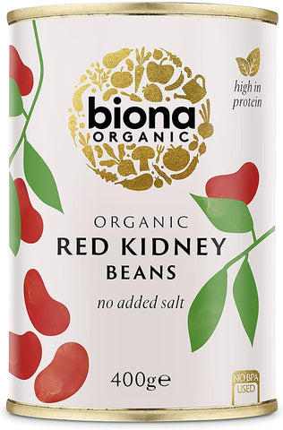 Biona Organic Kidney Beans 400g (Pack of 6)