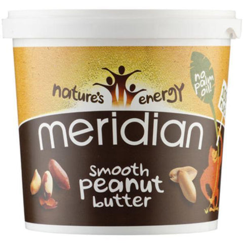 Meridian Peanut Butter - Smooth 100% Nuts 1Kg