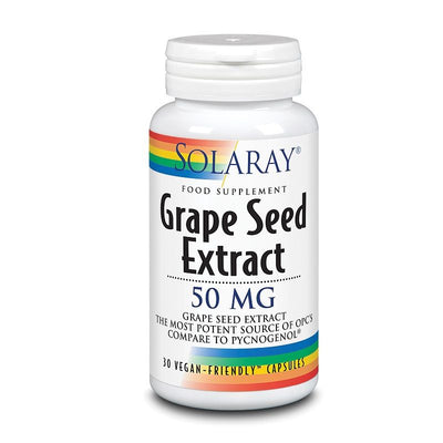 Solaray Grape Seed Extract - 50mg 30vcaps