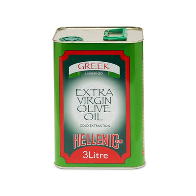 Hellenic Sun Extra Virgin Olive Oil 3ltr (Pack of 4)