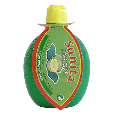 Sunita Lime Juice 200ml (Pack of 12)