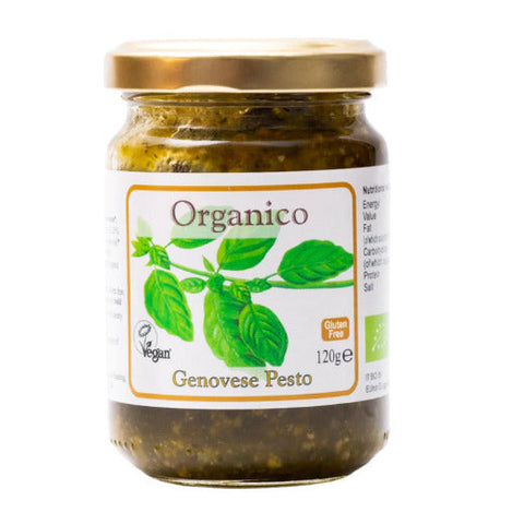 Organico Genovese Pesto 120g (Pack of 6)