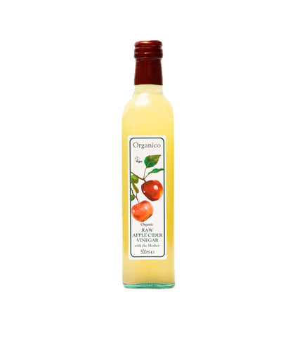 Organico Raw Apple Cider Vinegar 500ml (Pack of 12)
