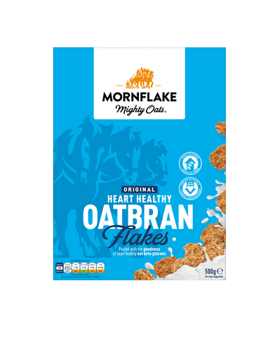 Mornflake Original Oatbran Flakes 500g (Pack of 10)