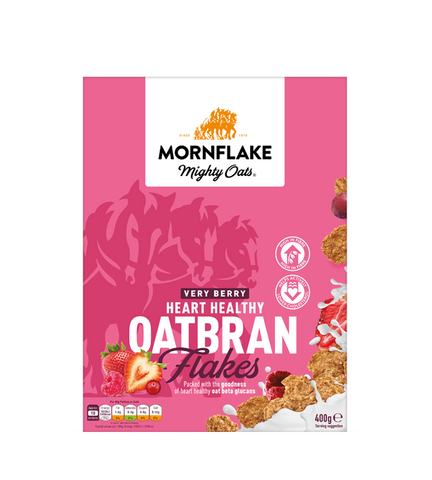Mornflake Very Berry Oatbran Flakes 400g (Pack of 10)