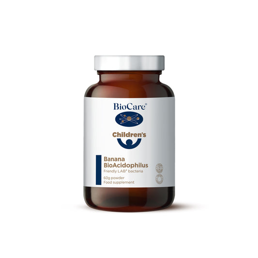 BioCare Children's  Banana Bio- Acidophilus Plus 60g Powder