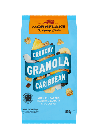 Mornflake Caribbean Granola 500g (Pack of 12)