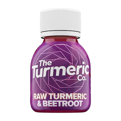 The Turmeric Co Raw Turmeric & Beetroot 60ml (Pack of 12)