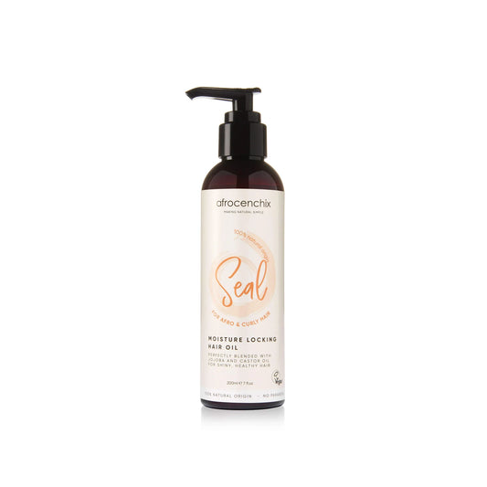 Afrocenchix Seal - Natural Hair Oil for Afro Hair 200ml (Pack of 12)