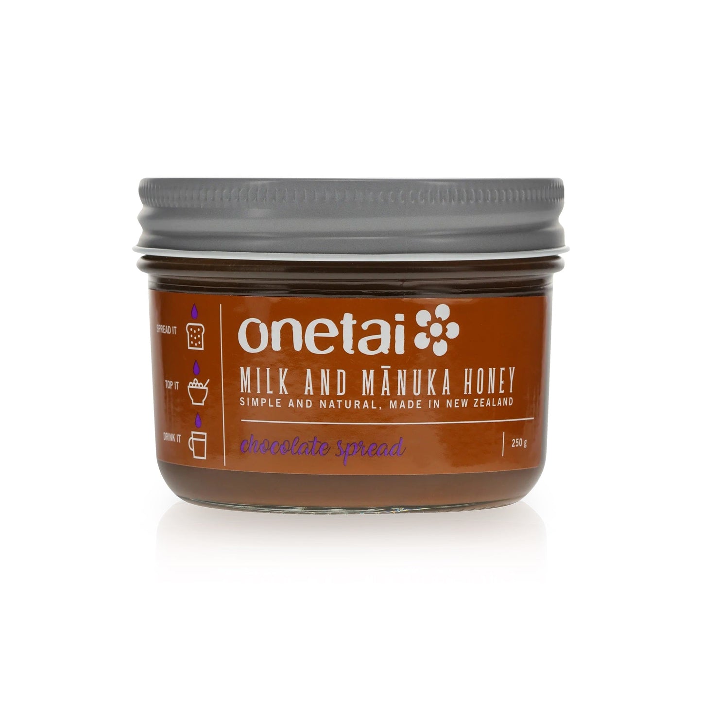 Onetai Milk and Manuka Honey Chocolate 250g (Pack of 12)