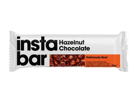 Instabar Hazelnut Chocolate 35g (Pack of 16)