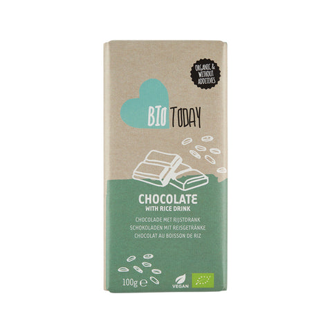 Biotoday Organic Chocolate With Rice Drink 100g (Pack of 12)