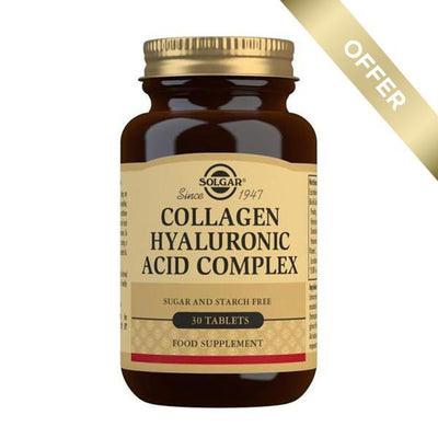 Solgar collagen Hyaluronic Acid Complex 30 Tablets