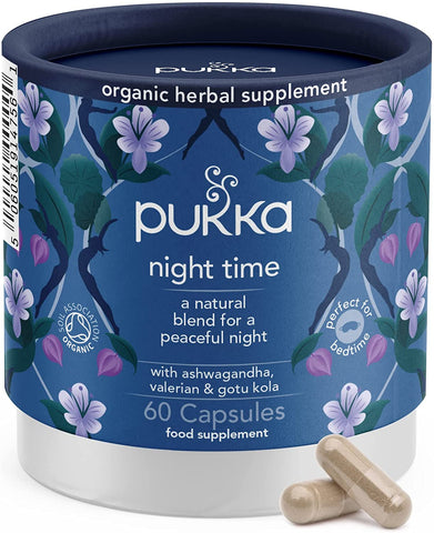 Pukka Night Time 60 Capsules Organic