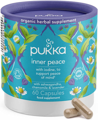 Pukka Inner Peace 60 Capsules Organic FFL