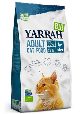 Yarrah  Adult Cat Food With - Fish 800g (Pack of 2)