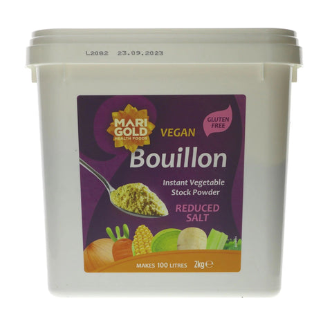 Marigold Cater Less Salt Vegan Bouillon 2kg Purple