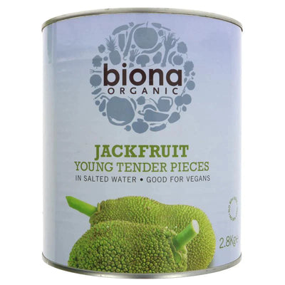 Biona Young Jackfruit in salted water Organic 2.8kg (Pack of 3)