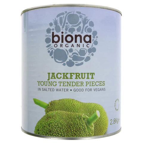 Biona Young Jackfruit in salted water Organic 2.8kg (Pack of 3)