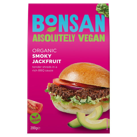 Bonsan Organic Smoky Jackfruit 200g (Pack of 12)