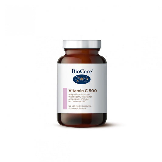 BioCare Vitamin C Capsules 500mg Pack of 60