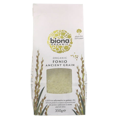 Biona Fonio Organic 350g (Pack of 6)