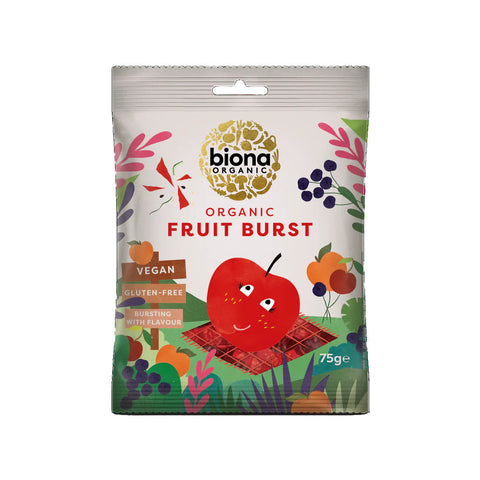 Biona Fruit Burst Organic 75g (Pack of 10)