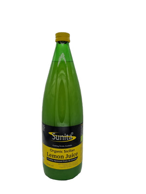 Sunita Organic Lemon Juice 1Ltr