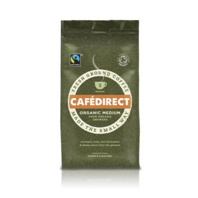 Cafe Direct Roast & Ground Coffee - Organic Medium 227g