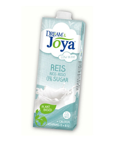 Joya Rice Milk with Calcium Vitamins D and B12 1L (Pack of 10)