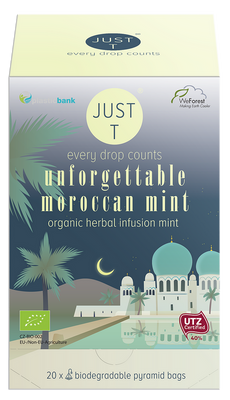 Just T Unforgettable Moroccan Mint Organic 20bags
