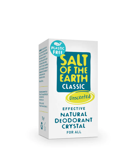 Salt Of The Earth Unscented Boxed Deodorant 75g (Pack of 6)