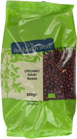 Ths Organic Beans ths Organic Aduki Beans 500g (Pack of 6)