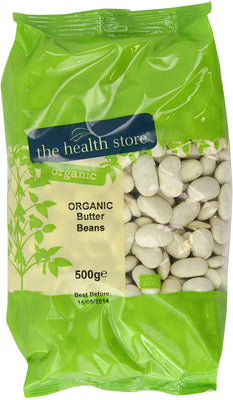 Ths Organic Beans ths Organic Butter Beans 500g (Pack of 6)