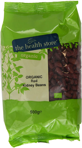 Ths Organic Beans ths Organic Red Kidney Beans 500g (Pack of 6)