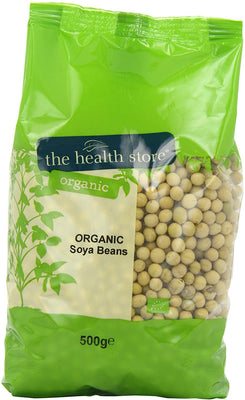 Ths Organic Beans ths Organic Soya Beans 500g (Pack of 6)