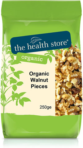 Ths Organic Nuts ths Organic Walnut Pieces 250ge (Pack of 3)