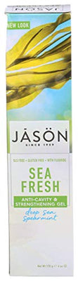 Jason Bodycare Sea Fresh CoQ10 Anti-Cavity & Strengthening Toothpaste with Fluoride 170g
